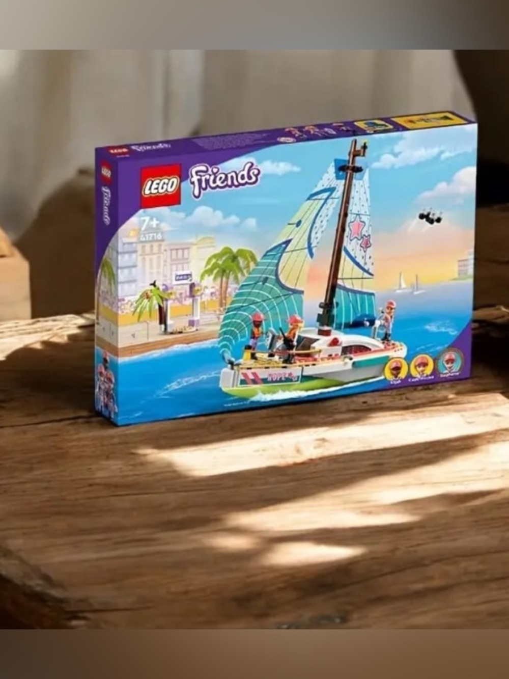 European Version, LEGO 41716 Stephanie'S Sailing Adventure Toy Boat Set NEW